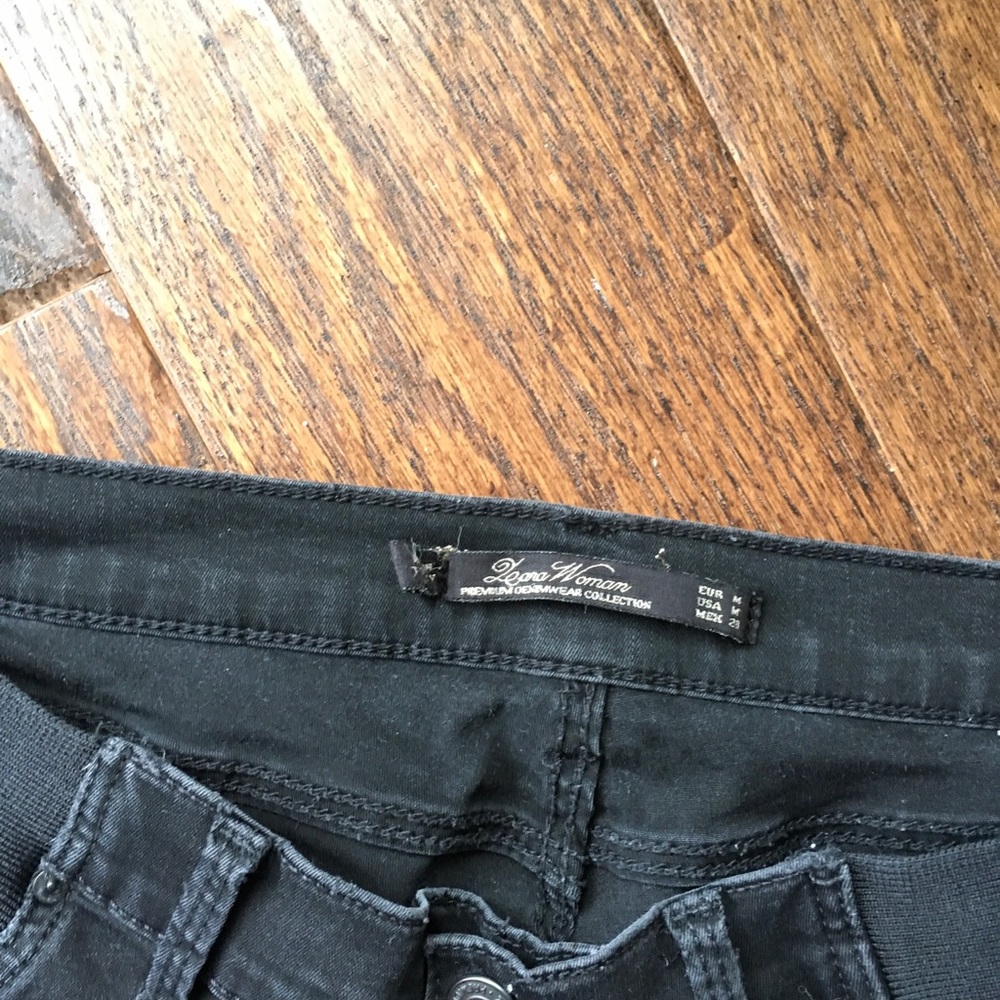 Zara Maternity Black Skinny Jeans - Picture 3 of 5